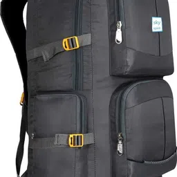 LARGE 55L TRAVEL BACKPACK FOR OUTDOOR SPORT HIKING Rucksack - 50 L (GREY) Rucksack - 50 L-image-69
