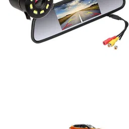 lovmoto 4.3 TFT LCD Car Rear View Mirror Monitor Kit With Reverse Reversing Camera s107 4.3 TFT LCD Car Rear View Mirror Monitor Kit With Reverse Reversing Camera s107 Parking Sensor-picture-17