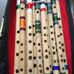 napatol private limited G to G 13 ps set flute bansuri set professional studio recording like sounds Bamboo Flute image 3