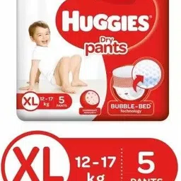 huggies Dry Pants _ XL5 Pack of 8 (XL40 Pcs ) - XL image 2