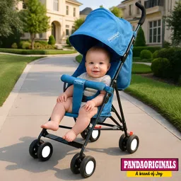 Jumbo Travel Buggy Stroller Pram for 0-3 Years,Safety Harness ,360° Swivel Wheel-image-86