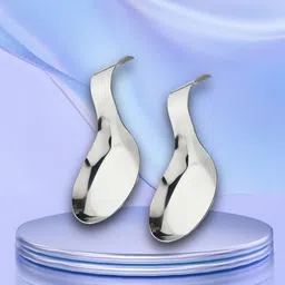 Heavy Rest Spoon Stainless Steel Cream Spoon Set-image-1