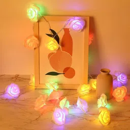 meneon 20 LEDs 4 m Multicolor Steady Flower Rice Lights image 5