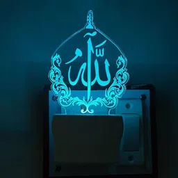 red robin Step Light Wall Lamp With Bulb image 3