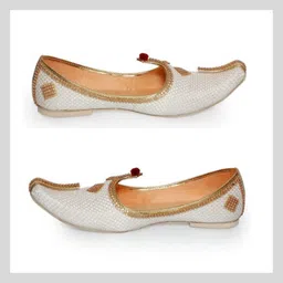 eco friendly Wedding Wear Golden Heritage Majestic Royale Sherwani Jutti – Legacy Edition Jutis For Men image 2