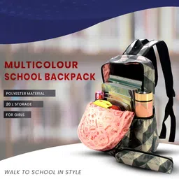 tinytot SB126 School College Travel Bag Backpack Waterproof Backpack image 3