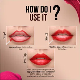 colorbar Vegan Matte Lipcolor - Sizzle image 4