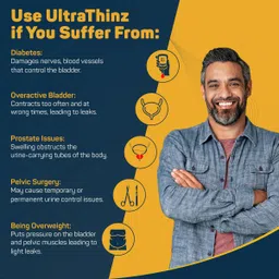 friends UltraThinz Slim Fit Dry Pants for Men Adult Diapers - L image 4