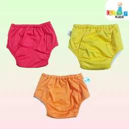 chinmay kids Baby Panty for Boys and Girls Reusable Washable Waterproof Panty Free Size image 2
