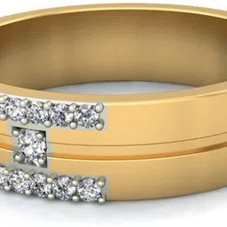 avsar AVR547YB 14kt Cubic Zirconia Yellow Gold ring image 5