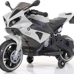 RR Battery Operated Kid's Bike for 1 to 5 Years with Hand Accelerator Bike Battery Operated Ride On-image-0