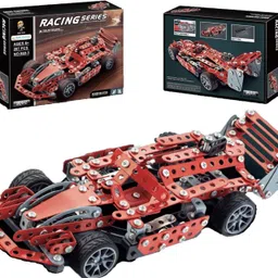 magicwand DIY Assembling Metal Formula Car Building Blocks Kit 287 Pcs-picture-18