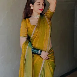 judydall Woven Bollywood Mulmul Saree-picture-19