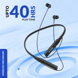 aroma NB121 Corridor Upto 40 Hours Playtime* Fast Charging, Dual Pairing Neckband Bluetooth Headset image 2