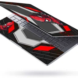 Flipkart SmartBuy Combo of Full Body Laptop Skin and Mouse Pad - Spiderman Red Mask Armor No Residue Removable Self Adhesive Vinyl Reusable Laptop Skin Compatible for 15.6 inch-picture-39