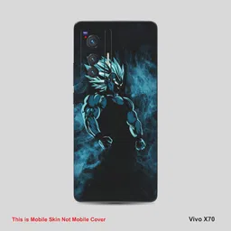 VYBE The Smart Choice Vivo 70X Vegeta Mobile Skin Mobile Skin-picture-11