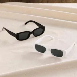 eyedens UV Protection Rectangular Sunglasses (Free Size) image 2