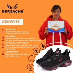 bersache Premium Sports ,Gym, Trending, Stylish Training & Gym Shoes For Men image 2