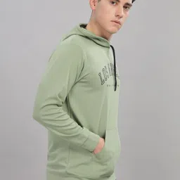 sti Men Full Sleeve Printed Hooded Sweatshirt image 3