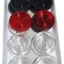 vphub Fine quality crystal coins set of 20, with 1 striker and powder Board Game Carrom Pawns-picture-36