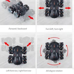 brightway toys Drift Stunt RC Car – 4WD, 360° Flip, Double-Sided, for Kids 6+ Years image 5