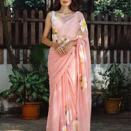 aquiliq Printed Handloom Pure Cotton Saree-picture-18