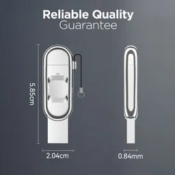 SCALEBEE FU68 USB Flash Drive Type-C USB3.2 Dual-Port Metal Fingerprint Encryption U Disk 256 GB OTG Drive Compatible with Desktop Computer, Laptop, Tablet, Television USB 3.0 Metal Case image 5