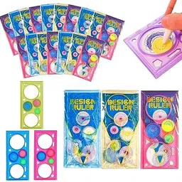 shri Birthday Popper Spiral Spirograph Geometric Design Ruler Ruler-picture-26