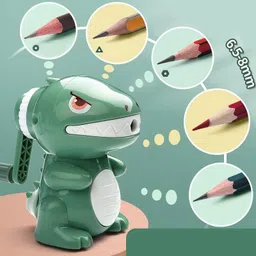 colorbee Bright Adjustable Cute Handle Pencil Sharpener with Creative Compact Build Premium Single standard Color Pencil Sharpener for Kids & Office Use Sharpener image 5