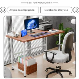 cative Engineered Wood Computer Desk image 5