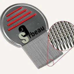 sarbeau Anti Lice Comb /kids hair Comb/Terminator Metal Lice & Comb_C_150 image 1