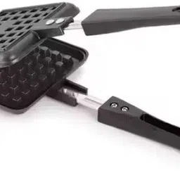 essentialz Non Stick Gas Stove Waffle Maker Pan with Heat Resistant Handle Waffle Maker-picture-47