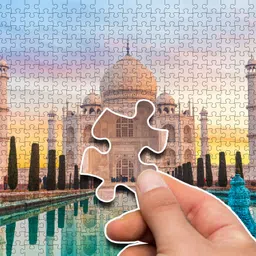 hello friend Taj Mahal 500-Piece Jigsaw Puzzles for Kids and Childrens – Ages 9+ image 4