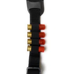 START NOW Double Barrel Special Nylon Gun Belt with Cartridge Holder (Black) Strap image 2