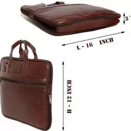 house of common Men & Women Brown Messenger Bag image 4