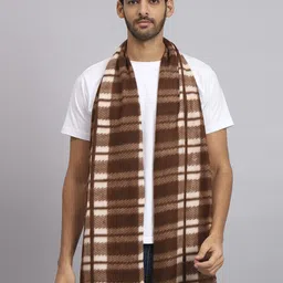 Fit N Fame Checkered Men Muffler-picture-27