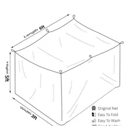 jhmenterprises Single Bed Box PINK Mosquito Net 4*6 feet Cotton Washable Adults Mosquito Net image 5