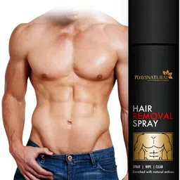 7days natural Hair Removal Cream Spray for Chest Back Legs Under Arms & Intimate Area Spray Spray image 5