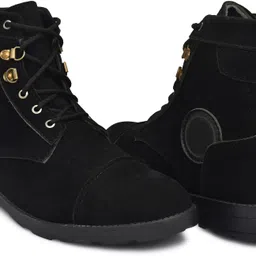 ariwa Men’s Indoor Outdoor Boots | Everyday Comfort Lace Up Boots Boots For Men image 4