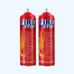 ISI Certified 1Kg Fire Stop Spray for Vehicle and Office Use Fire Extinguisher Mount-image-54