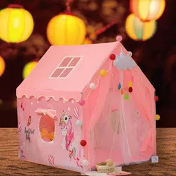 dhruvayfab 11Unicorn Play Tent House For 3-8 Year Boys And Girls image 2