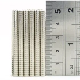 art ifact 200 Pieces of 4mm x 1.5mm Neodymium Magnets - N52 Disc magnets - Rare Earth NdfeB Fridge Magnet, Multipurpose Office Magnets, Magnetic Paper Holder Pack of 200 image 2