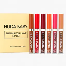 huda baby Thanks For The Love Matte Lip Gloss Set | Pack of 6 |-picture-19
