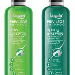 lozalo Privilege Dew and Spring Conditioning Shampoo- 500 ml*2 | Hydrating Shampoo Conditioning Dew, Spring Dog, Cat Shampoo-picture-28