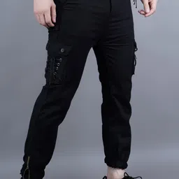 white leapard Men Cargos-picture-16