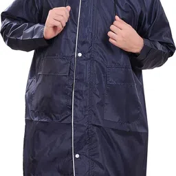 click one Solid Men Raincoat-picture-32