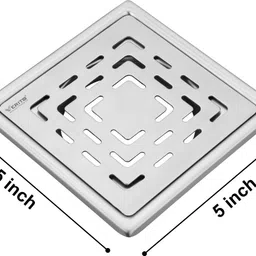 verito Floor Stainless Steel Pop-Up Strainer image 2