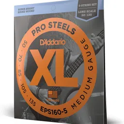 d'addario Bass EPS160-5 XL ProSteels Bass Guitar String-picture-44