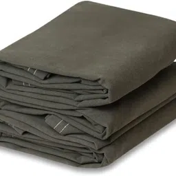 dewan sons For Heavy Duty Canvas Tarp 18oz Tent - For Water, Mold, and Mildew Resistant (6 Ft x 9 Ft) image 5