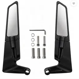 b.k accessories Manual Rear View Mirror For Universal For Bike Universal For Bike-picture-10